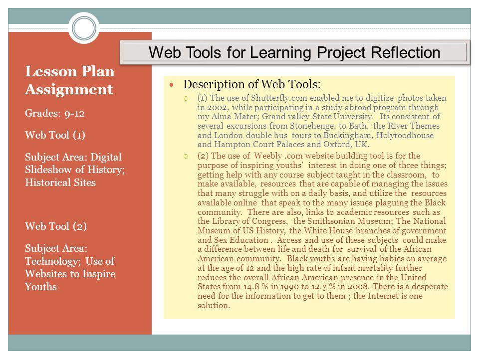 Lesson plan reflection 433